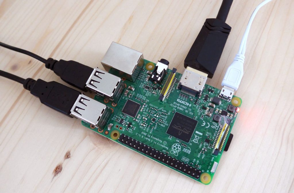 Branchements Raspberry Pi