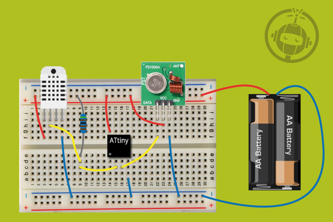 Réalisation d'une Sonde de Température Sans Fil 433 Mhz sur base