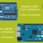 Comparatif Arduino Mega et Uno
