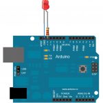 Montage Arduino pour le programme Blink