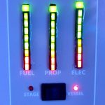 Jauge de carburants en leds