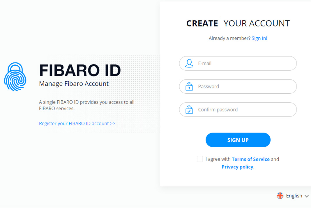 Fibaro Account
